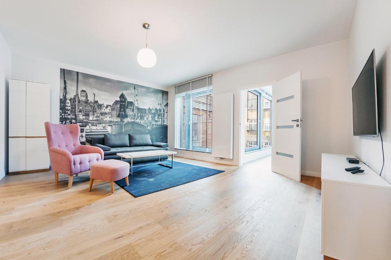 Viu Apartament Z Tarasem W Sercu Gdanska Exterior foto